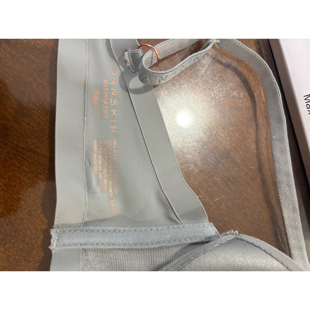Danskin Intimates Womens 2 Pack Wireless Bra 36B Gray Brown 3930-28 Seamless - Picture 8 of 9